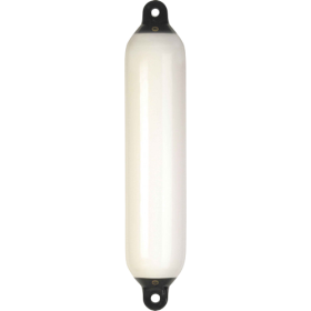 Guarda-lamas branco Dan-Fender Heavy Duty Ø200 mm - L. 1055 mm