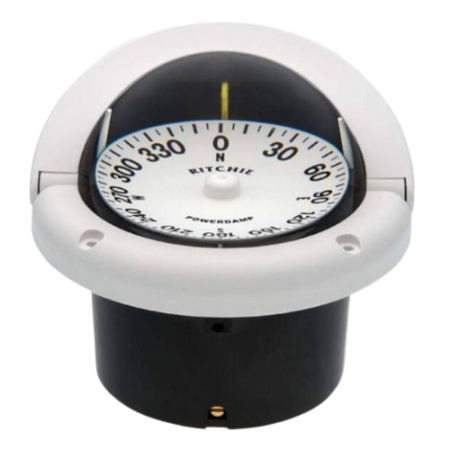 Ritchie Compass Helmsman HF-742 bianco da incasso