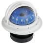 RIVIERA Compass Urania BU10 recessed White-Blue protective dome