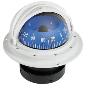 RIVIERA Compass Urania BU10 recessed White-Blue protective dome