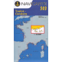 Navigation map Navicarte 503 Toulon, Cavalaire, Hyères Islands