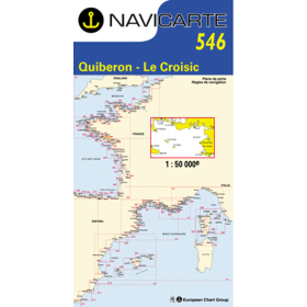 Navigatiekaart Navicarte 546 La Trinité, Le Croisic