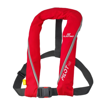 Plastimo Pilot 165 manuelle aufblasbare Rettungsweste Rot