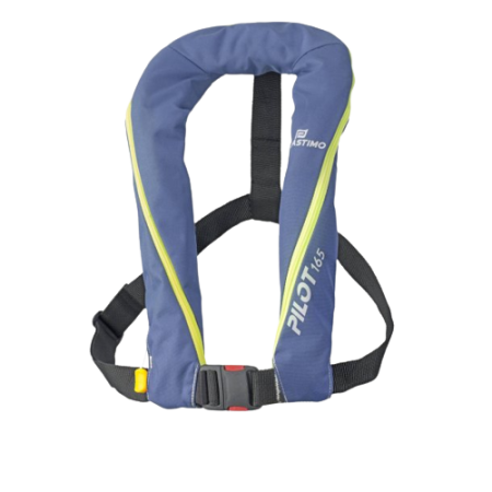 Plastimo Pilot 165 manual inflatable life jacket Blue