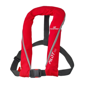 Chaleco salvavidas autoinflable Plastimo Pilot 165 Rojo