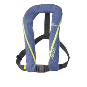 Plastimo Pilot 165 manual inflatable life jacket Blue with harness