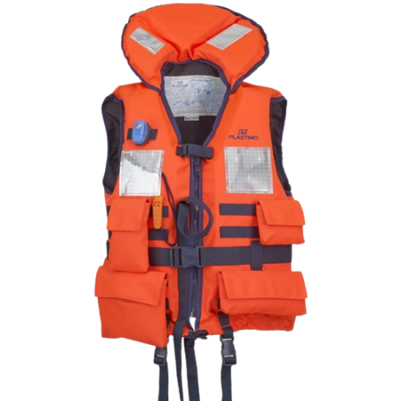 Plastimo Typhoon Navy reddingsvest 150N +90 kg met flitslicht