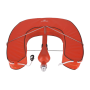 Plastimo Equipped orange removable horseshoe buoy