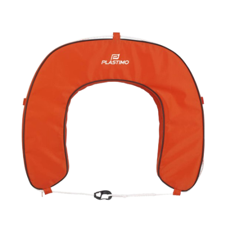Plastimo Orange removable horseshoe buoy
