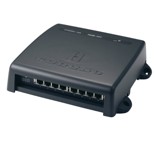 Furuno HUB101 Hub Ethernet NavNet a 8 porte 12-24 V CC (funzione di sincronizzazione dell'alimentazione)