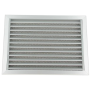 Climma Airflow grille in anodized aluminum 252 x 252 mm