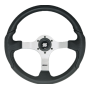 Ultraflex Steering Wheel Nisida B/B Ø 350 mm Black