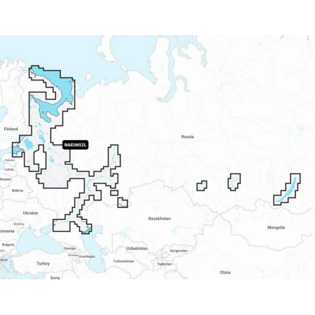 Carte Navionics+ Russie, Ouest