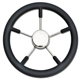 Savoretti Armando T9 steering wheel covered black Ø 350mm
