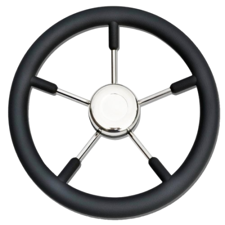 Savoretti Armando T9 steering wheel covered black Ø 350mm