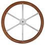 Savoretti Armando Volant T6N teak Ø 400mm