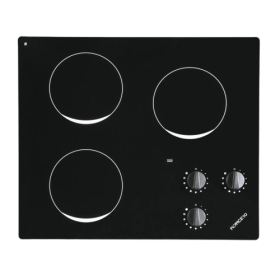 Tavolo da incasso in vetroceramica ENO Infinite a 3 zone