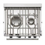 Force10 Cocina de gas de 2 quemadores Horno Grill con cardán (Estándar europeo)