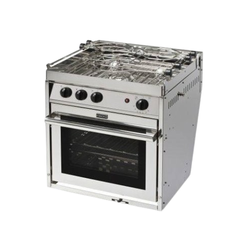 Force10 Cuisinière Gaz 3 feux Four Grill sur cardan (Europe Standard)