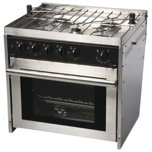 Fornello a gas Force10 5 fuochi Forno Grill su gimbal