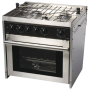 Force10 5-burner gas cooker Oven Grill on gimbal