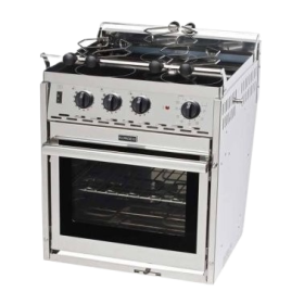 Force10 Electric Cooker 3 burners Oven Grill on gimbal 240V (Europe)