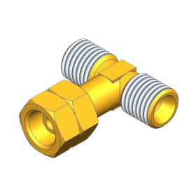 ADAPTADOR DE GÁS ENO Conector T G1/4 macho macho fêmea