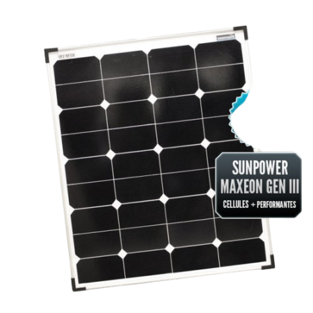 Seatronic Rigid Solar Panel SUNPOWER 80 W cells