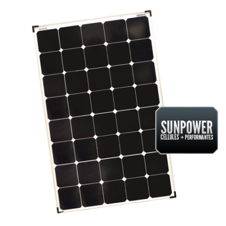 Seatronic Rigid Solar Panel SUNPOWER 150 W cells