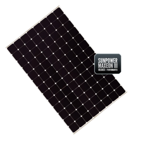 Seatronic Starre Solarpanelzellen SUNPOWER 390 W