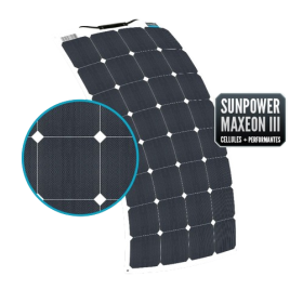 Pannello solare flessibile Seatronic SUNPOWER 120W ETFE