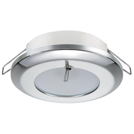 Quick Spot LED diâmetro 77mm SELENE INOX 10-30V branco quente - interruptor