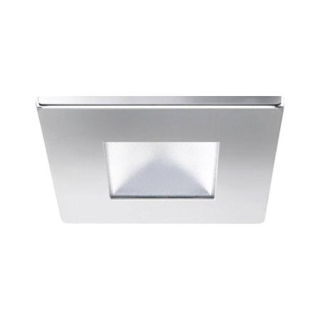 Quick Spot LED diâmetro 79mm MARINA aço inoxidável polido 10-30V branco natural - Vermelho