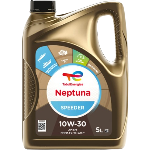 Olio per motori a 4 tempi TotalEnergies Neptuna Speeder 10W30 5L