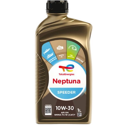 Olio per motori a 4 tempi TotalEnergies Neptuna Speeder 10W30 1L