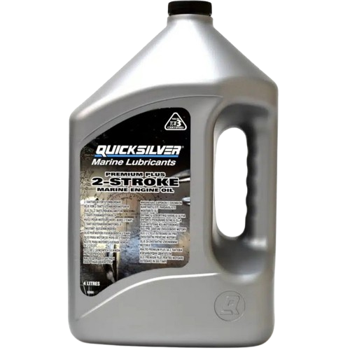 Quicksilver Premium Plus TCW3 4L Olio per motori fuoribordo a 2 tempi