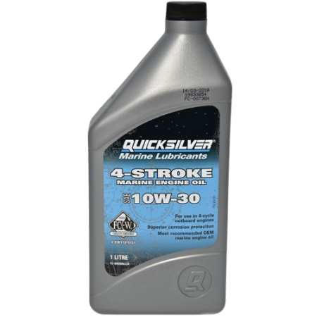 Quicksilver FCW 10W30 1L Mineral 4-Stroke Marine Engine Oil