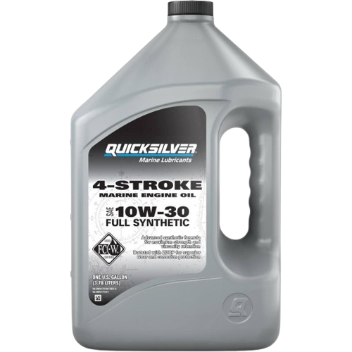 Quicksilver 100% Synthetic 4-Stroke Marine Engine Oil FCW 10W30 4L