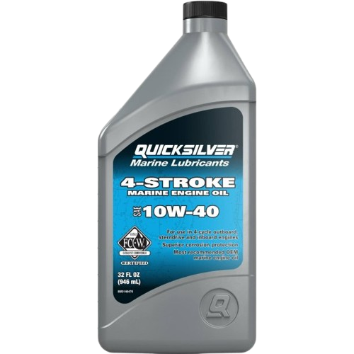 Quicksilver FCW 10W40 1L Mineral 4-Stroke Marine Engine Oil