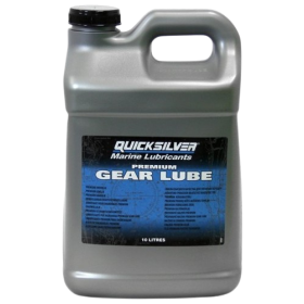 Quicksilver SAE80W90 Basisolie voor buitenboordmotoren 10L