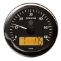 Veratron ViewLine Tachometer 6000 RPM 85mm Black