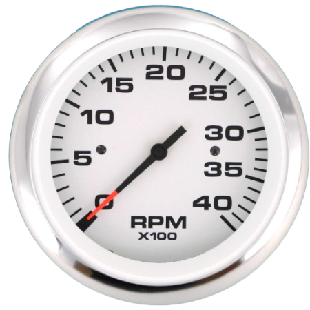 Veethree Lido PRO 4000 RPM Tachometer 76mm