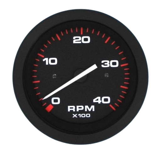 Tacômetro Veetrês Amega 4000 RPM 76mm