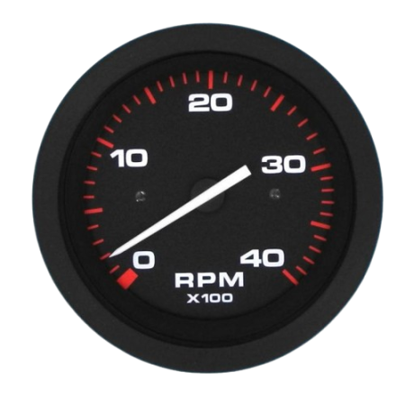 Veethree Amega Rev Counter 4000 RPM 76mm