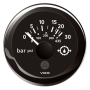 Veratron ViewLine Engine Oil Pressure Gauge 30 bar Black