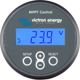 Painel de Controle do Regulador de Controle Victron MPPT