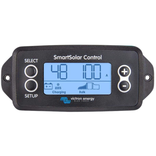 Panel de control del regulador Victron SmartSolar MPPT