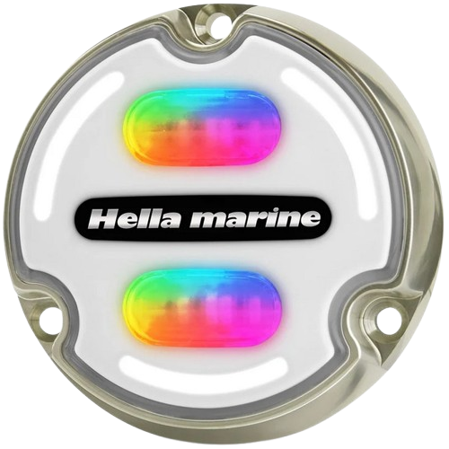 Hella Marine Apelo A2 RGB Underwater Spot Bronze Housing