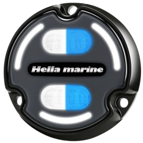 Hella Marine Apelo A2 Undervattensspotlight Vit/Blå aluminiumhus