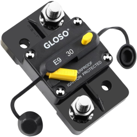 Disjuntor de potência GlosoTech 12-48V 30A E99